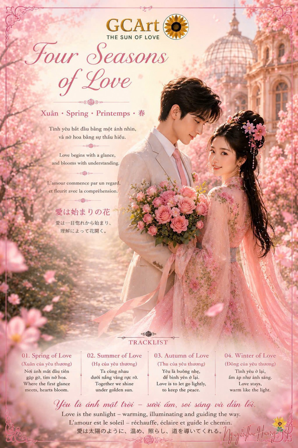 Maison de Rose by GCArt – The Sun of Love